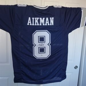 Troy Aikman Autographed Dallas Cowboy Jersey w/COA